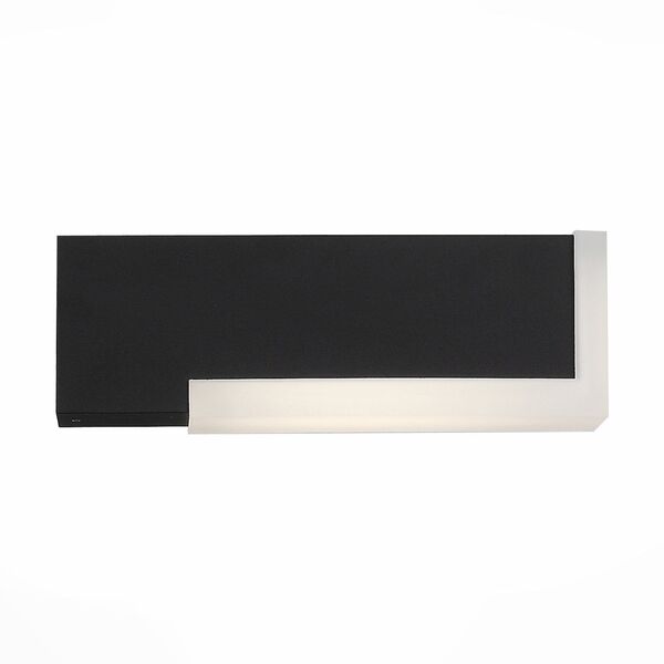 Светильник уличный настенный ST-Luce Posto [Черный/Белый LED 2*2W]