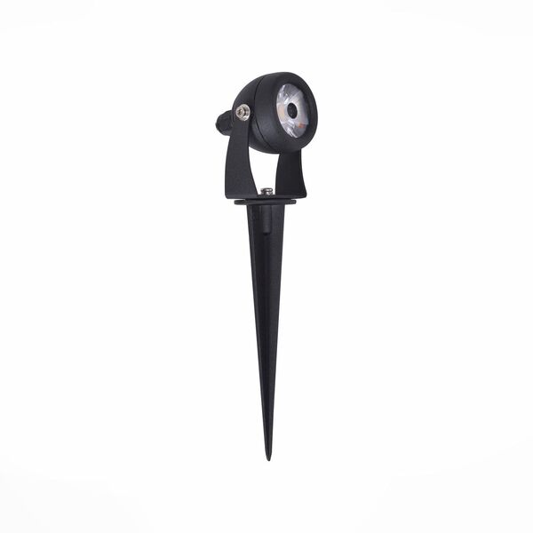 Светильник уличный наземный ST-Luce Reggio [Черный/Прозрачный LED 1*8W]