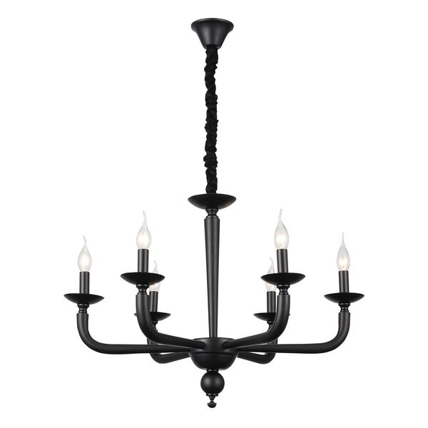 Люстра подвесная ST-Luce Siema [Черный E14 6*40W]