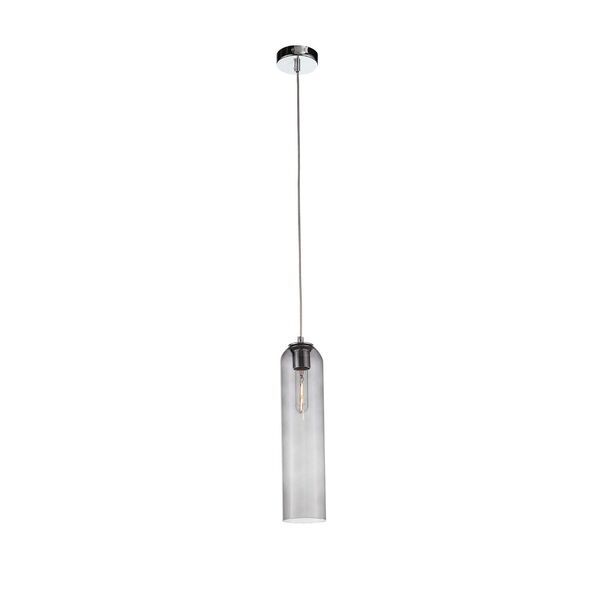 Светильник подвесной ST-Luce CALLANA [Хром/Дымчатый E27 1*60W]