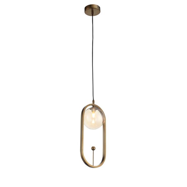 Подвес ST-Luce CIRCONO [Бронзовый/Коньячный G9 1*28W]