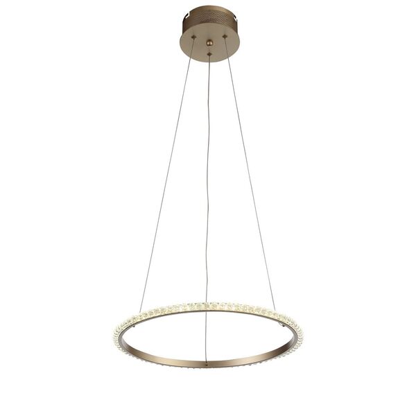 Люстра подвесная ST-Luce Cremo [Золото/Прозрачный LED 1*12W]
