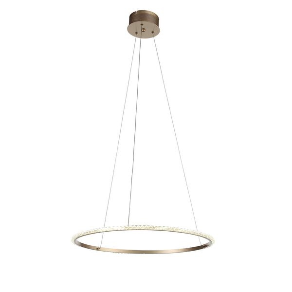 Люстра подвесная ST-Luce Cremo[Золото/Прозрачный LED 1*17,8W]