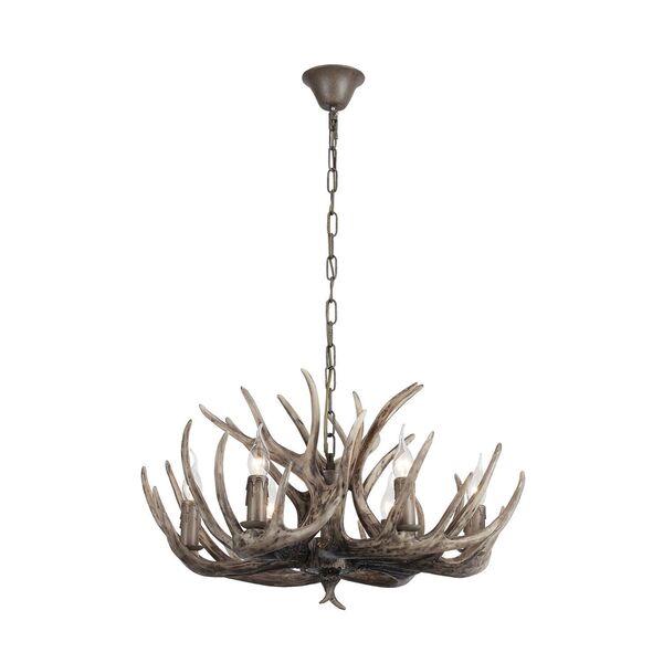 Люстра подвесная ST-Luce Corna[Серый E14 6*40W]