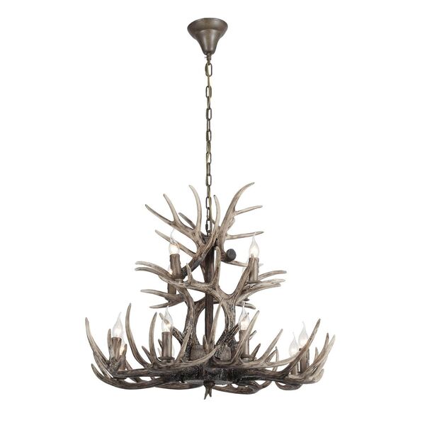 Люстра подвесная ST-Luce Corna[Серый E14 12*40W]