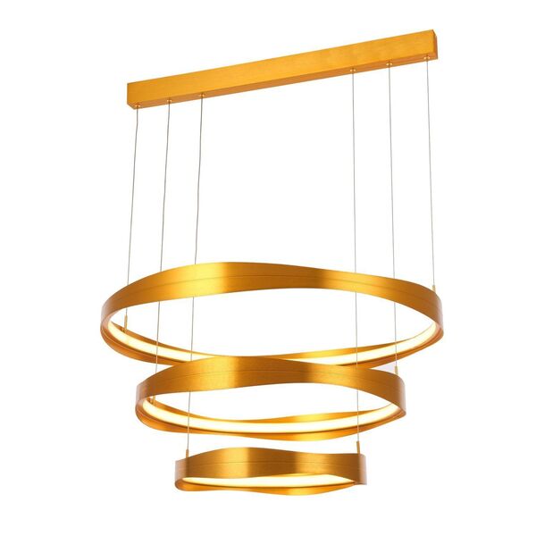 Светильник подвесной ST-Luce Elazzo [Золото/Белый LED 3*49,3W]