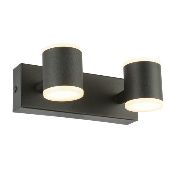 Спот ST-Luce Formolla [Черный/Белый LED 2*6W]