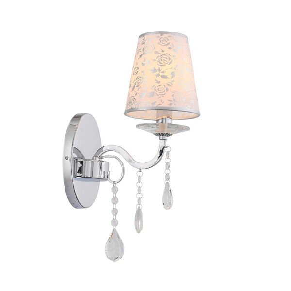 Бра ST Luce Aumentato [Хром, Прозрачный/Белый, Хром E14 1*40W]