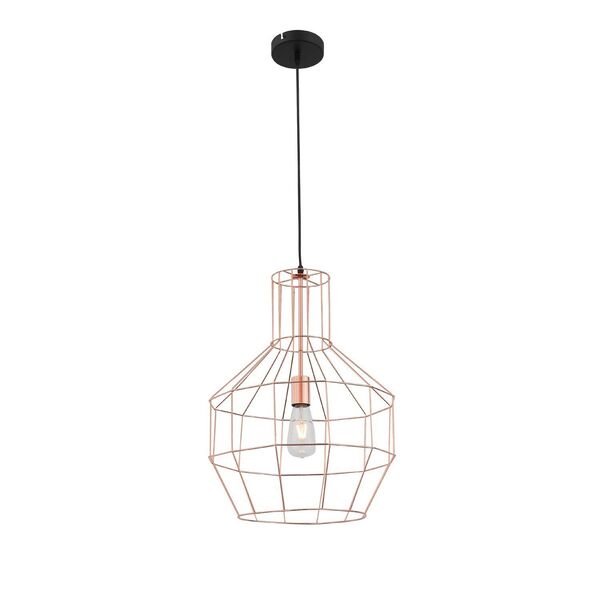 Подвес ST-Luce RETE [Черный/Латунь E27 1*60W]