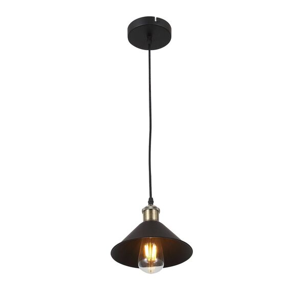 Подвес ST-Luce LACCIO [Черный/Черный, Бронза E27 1*60W]