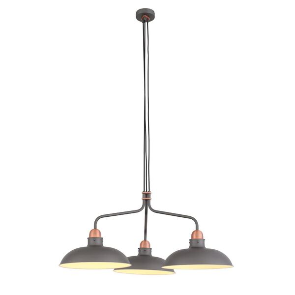 Люстра подвесная ST-Luce Pietanza [Серый/Серый E27 3*60W]