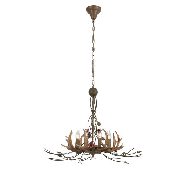 Люстра подвесная ST-Luce Campen  [Коричневый E14 8*40W]