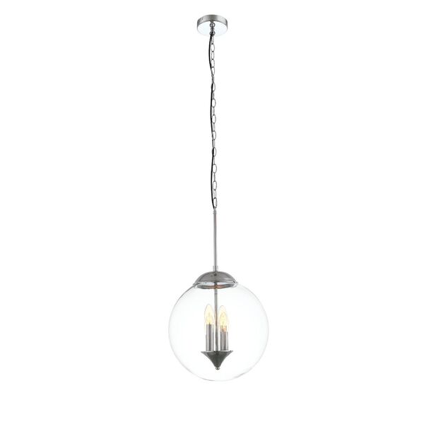 Подвесной светильник ST Luce Soponda [Хром/Прозрачный E14 4*40W]