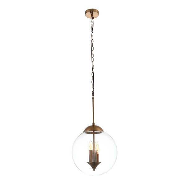 Подвесной светильник ST Luce Soponda [Золото/Прозрачный E14 4*40W]