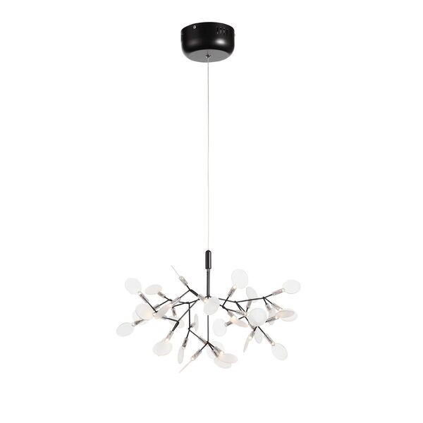 Люстра подвесная ST-Luce Rafina [Черный/Белый LED 30*0,5W]