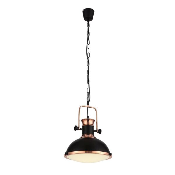 Подвесной светильник ST Luce Lanterio [Медь,Черный/Белый E27 1*60W]