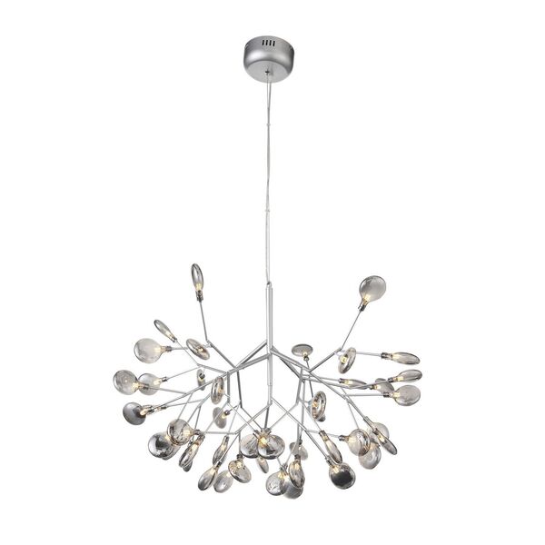 Люстра подвесная ST-Luce Riccardo [Серебристый/Дымчатый G4 45*1,5W]