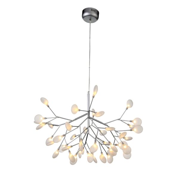Люстра подвесная ST-Luce Riccardo [Серебристый/Белый G4 45*1,5W]