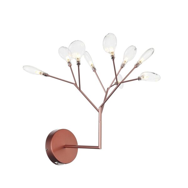 Бра ST Luce Riccardo [Розовое золото/Прозрачный G4 9*1,5W]