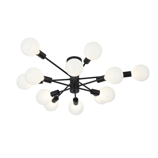 Люстра потолочная ST-Luce  Ano [Черный E27 12*60W]