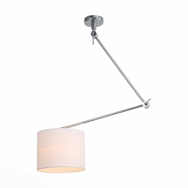 Светильник потолочный ST-Luce [Хром/Белый E27 1*60W (из 2-х коробок)]