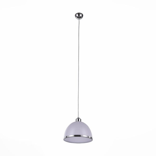 Светильник подвесной ST-Luce LETIZIA [Хром/Белый E27 1*60W]