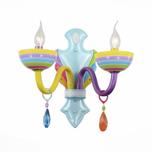 Бра ST Luce Ornato [Разноцветный/Разноцветный E14 2*40W]