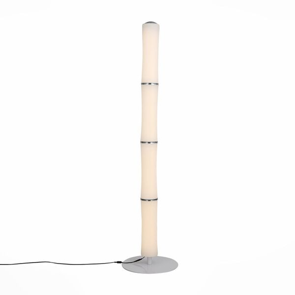 Торшер ST-Luce Bambu [Белый, Хром/Белый LED 4*24W]