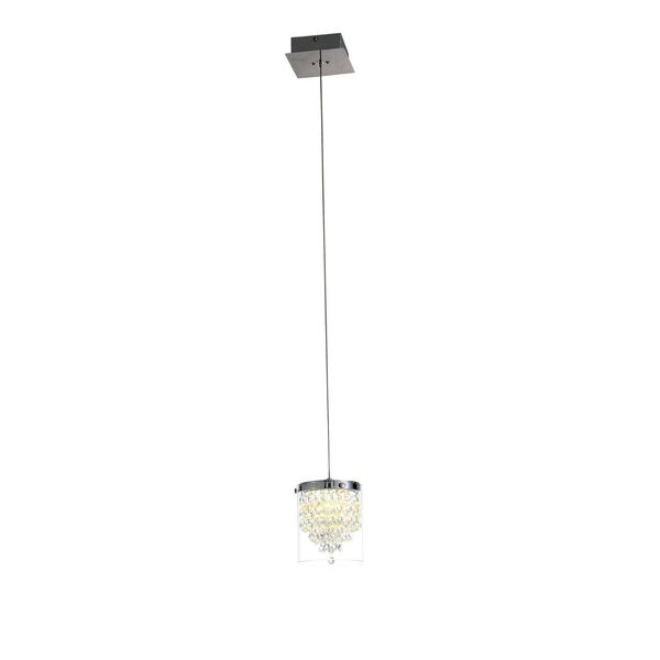 Подвес ST-Luce [Хром/Прозрачный LED 1*6W]