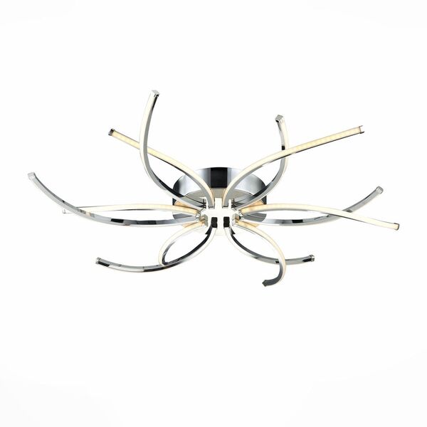 Люстра потолочная ST-Luce ALONE  [Хром/Белый, Хром LED 12*3,75W]