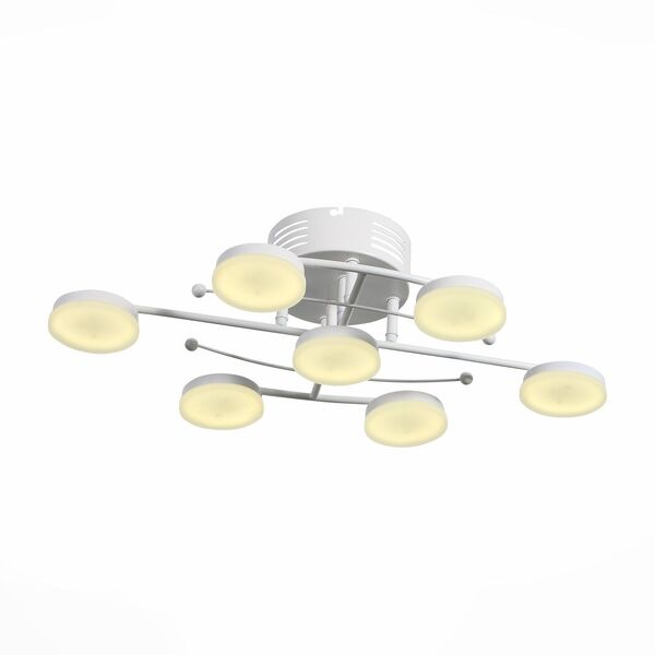 Люстра потолочная ST-Luce Rugiada [Белый/Белый LED 7*7W]