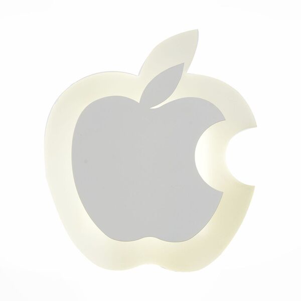 Настенный светильник светодиодный Apple [Белый/Белый LED 1*8W]