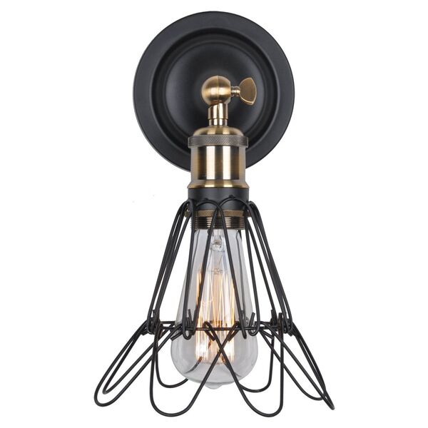 Бра ST Luce Gabbia [Черный, Бронза/Черный, Бронза E27 1*60W]