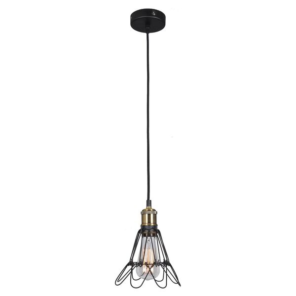 Люстра ST-Luce Gabbia [Черный, Бронза/Черный E27 1*60W]