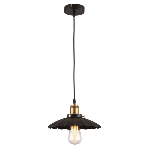Светильник подвесной ST Luce Karlo [Черный, Бронза/Черный E27 1*60W]