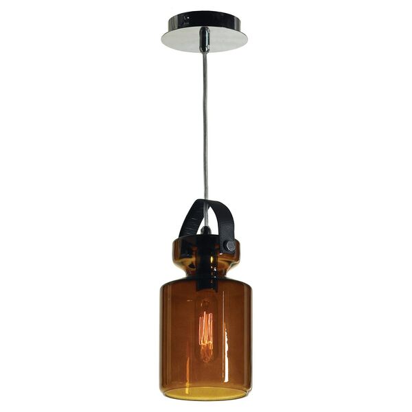 Светильник подвесной ST Luce Coppa [Хром/Коричневый E14 1*40W]