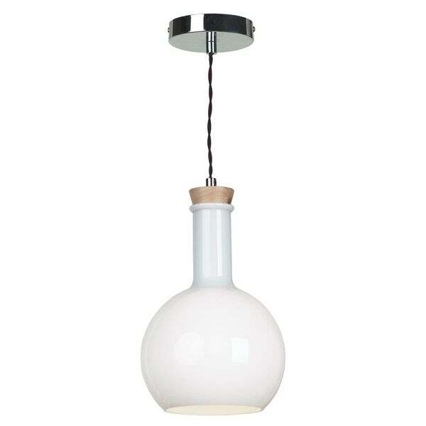 Подвесной светильник ST Luce Capacita [Хром/Белый E27 1*60W]