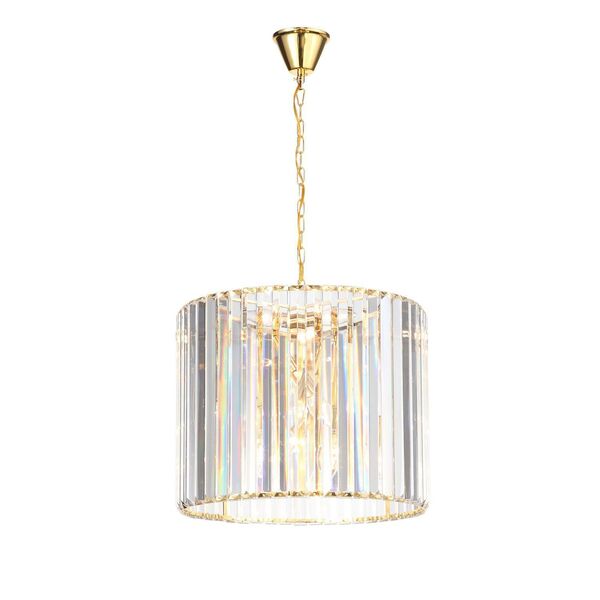 Светильник подвесной ST-Luce ESTELLA [Золото/Прозрачный E14 12*40W]