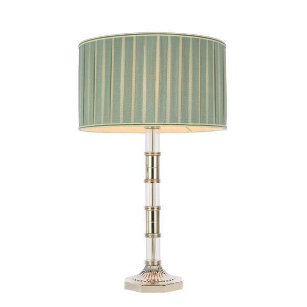 Настольная лампа ST-Luce Oleo [Никель/Оливковый E14 1*40W]