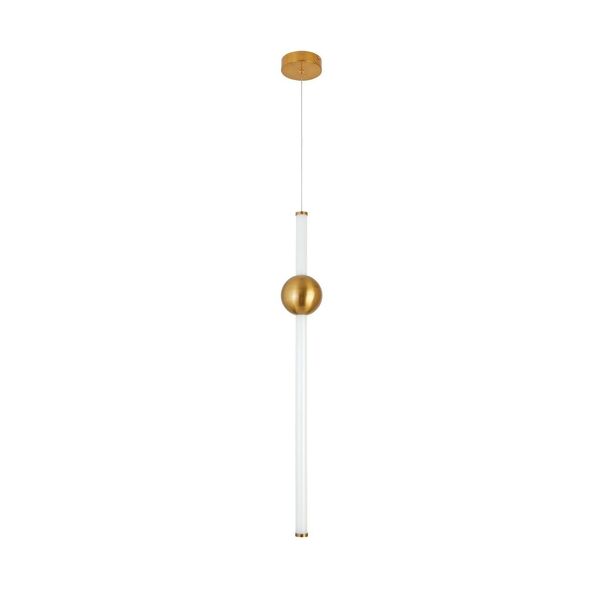 Светильник подвесной ST-Luce ANGURRA [Золото/Золото, Белый LED 1*18W]