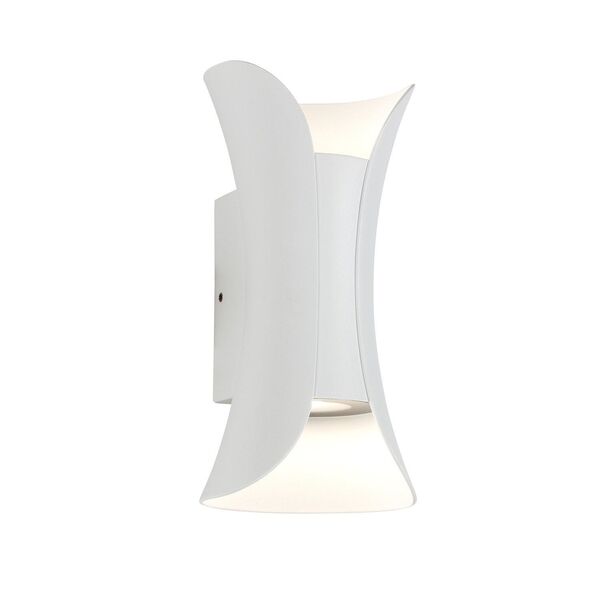 Уличный настенный светодиодный светильник ST Luce Cosetto [Белый/Белый LED 1*12W]