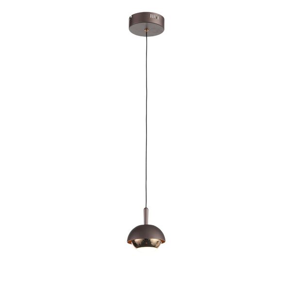 Светильник подвесной ST-Luce ENTOLLA [Кофейный, Золото/Кофейный, Золото LED 1*8W]