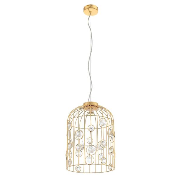 Подвес ST-Luce GABRIO [Золото/Золото, Прозрачный GU10 1*50W]
