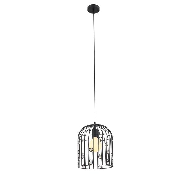 Светильник подвесной ST-Luce GABIA [Черный/Черный E27 1*60W]
