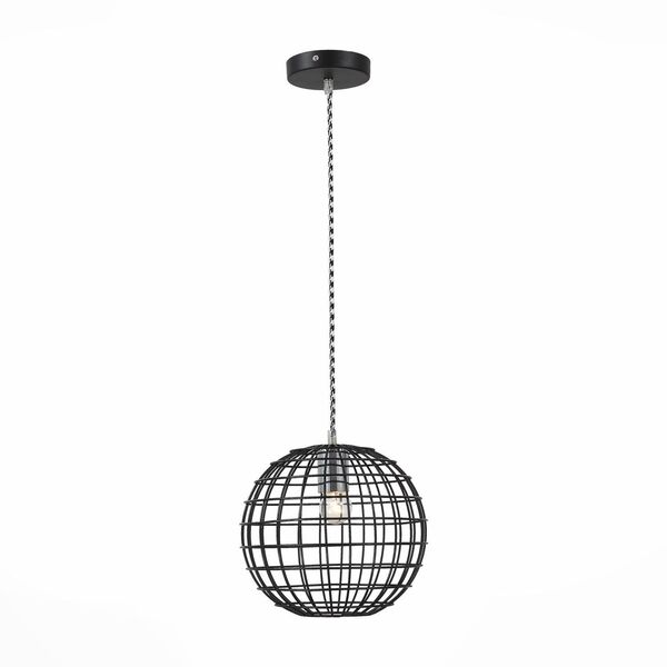 Светильник подвесной ST-Luce BAGOLA [Черный/Черный E27 1*60W]