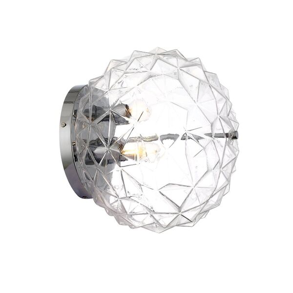Светильник потолочный ST-Luce Brill [Хром/Прозрачный E14 3*40W]