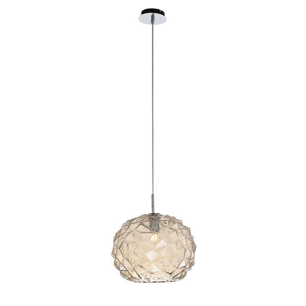 Светильник подвесной ST-Luce Brill [Хром/Коньячный E14 1*40W]