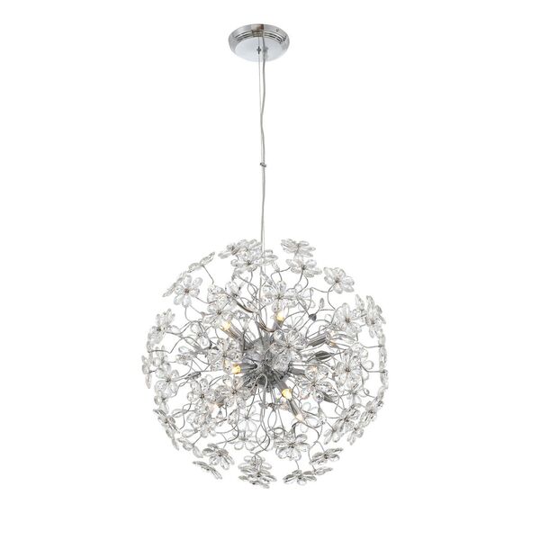 Светильник подвесной ST-Luce Auola [Хром/Прозрачный G9 12*40W]