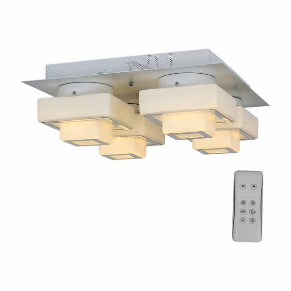 Люстра потолочная ST-Luce Cubico [ Белый/Белый LED 4*12W]