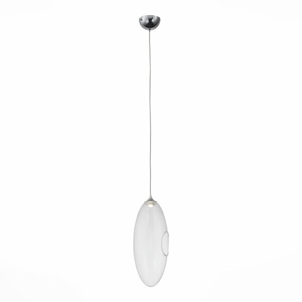Светильник подвесной ST-Luce CREOZIONE [Хром/Прозрачный LED 1*3W]
